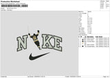 Nike Player 66 Embroidery File 6 sizes