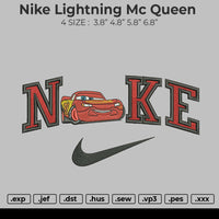 Nike Lightning McQueen + EMB