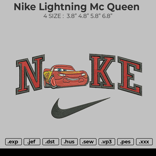 Nike Lightning McQueen + EMB