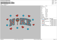 Nike Lolipop Embroidery File 6 sizes