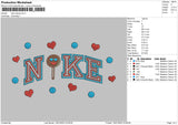 Nike Lolipop Embroidery File 6 sizes