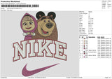 Nike Marsha Embroidery File 6 sizes