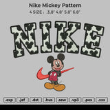 Nike Mickey Pattern