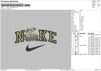 Nike Miss Rabbit Embroidery File 6 sizes