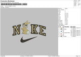 Nike Miss Rabbit V2 Embroidery File 6 sizes