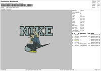 Nike Morgan Embroidery File 6 sizes