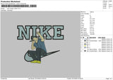 Nike Morgan Embroidery File 6 sizes