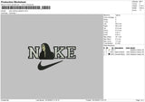 Nike Mortic A Embroidery File 6 sizes