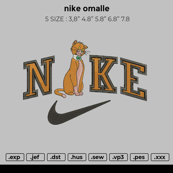 nike omalle Embroidery