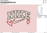 Nike Outline Hearts