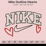 Nike Outline Hearts