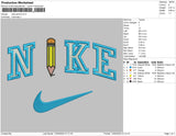 Nike Pencil Embroidery