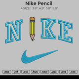 Nike Pencil Embroidery