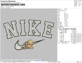 Nike Pooh Tiger Embroidery