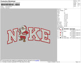 Nike Santa Embroidery