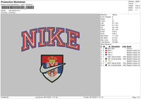 Nike Serbia Embroidery File 6 sizes