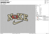 Nike Sf Embroidery File  sizes