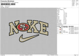 Nike Sf Embroidery File  sizes