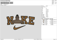 Nike Shang Embroidery File 6 sizes