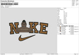 Nike Shang Embroidery File 6 sizes