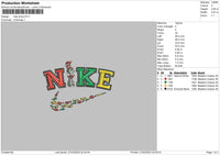 Nike Snow 03 Embroidery File 6 sizes