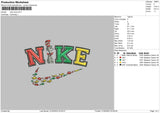 Nike Snow 03 Embroidery File 6 sizes