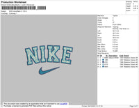 Nike Snowflake v1 Embroidery
