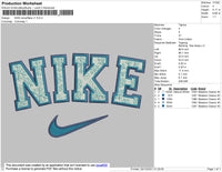 Nike Snowflake v1 Embroidery