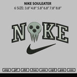 Nike Souleater Embroidery File 6 sizes