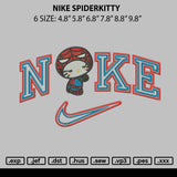 Nike Spiderkitty Embroidery File 6 sizes