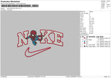Nike Spider Chibi Embroidery File 6 sizes