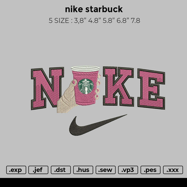 nike starbuck Embroidery