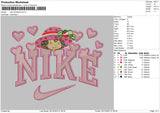 Nike Strawberry Embroidery File 6 sizes