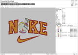 Nike Mrspots V2 Embroidery File 6 sizes