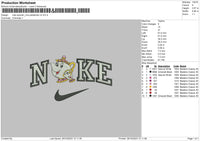 Nike Mrspots v1 Embroidery File 6 sizes