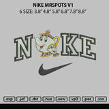 Nike Mrspots v1 Embroidery File 6 sizes