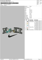 Nike Tnj Swoosh Embroidery File 6 sizes