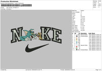 Nike Tnj Swoosh Embroidery File 6 sizes