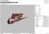 Nike Swoosh Code Geass Embroidery