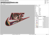 Nike Swoosh Code Geass Embroidery