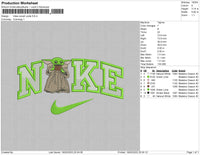 nike swoosh yoda