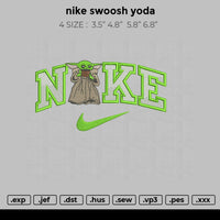 nike swoosh yoda