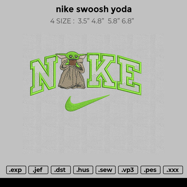 nike swoosh yoda