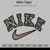 Nike Tiger Embroidery