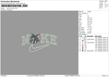 Nike Tom Head Embroidery File 6 sizes