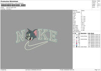 Nike Tom Head Embroidery File 6 sizes