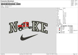 Nike Truck V5 Embroidery File 6 sizes