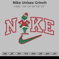 Nike Unisex Grinch Embroidery