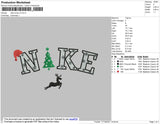 Nike Xmas v2 Embroidery