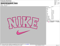 Nike 1 Outline Embroidery